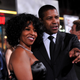 Pauletta Washington and actor Denzel Washington arrive at the premiere of Warner Bros. ‘The Book Of Eli’ held at Grauman’s Chinese Theatre on January 11, 2010 in Hollywood, California.